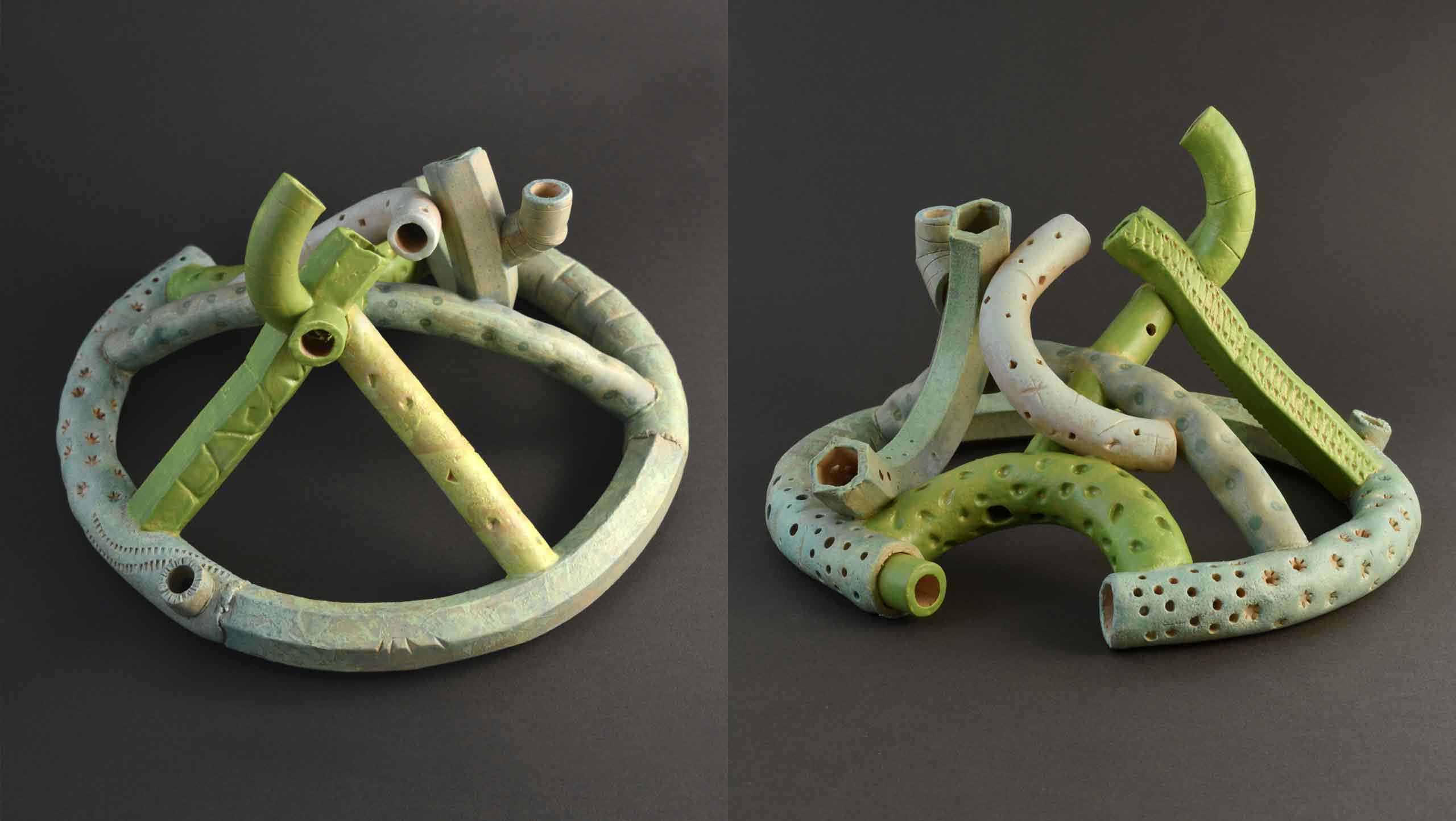 Two Photos of an artwork called 